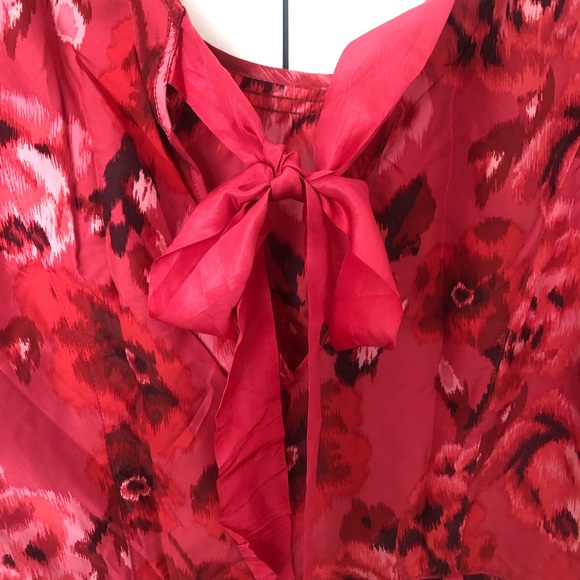 Juicy Couture Red Floral Mini Dress - Picture 9 of 10
